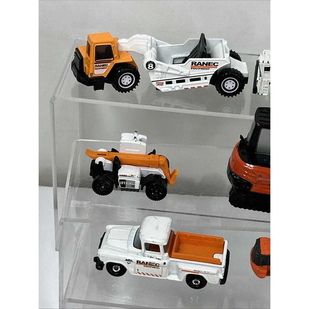 Vtg Matchbox Construction Ranec Lot Tree Lugger Road Scraper Excavator